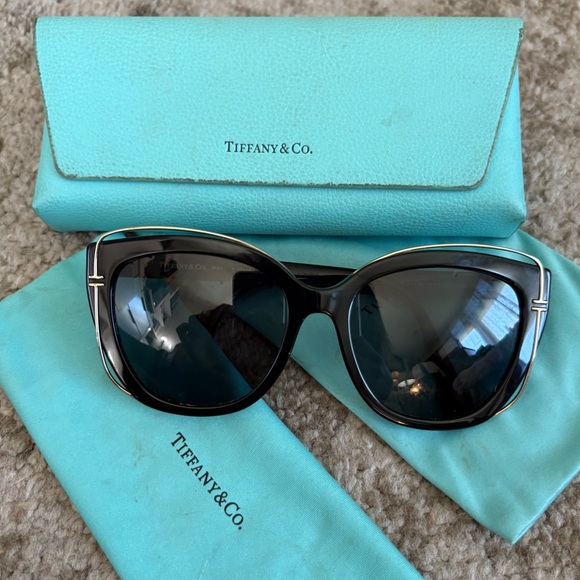 Tiffany & Co. Black Sunglasses - Picture 9 of 13